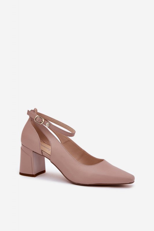 Czółenka Model Maciejka K6816-04 Beige - Step in style