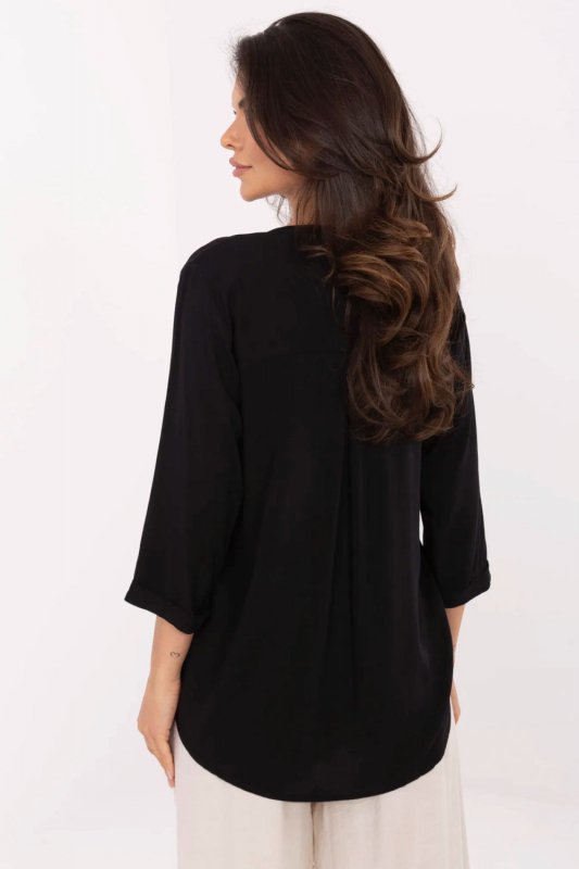 Bluzka Model D73761M11174B Black - Sublevel