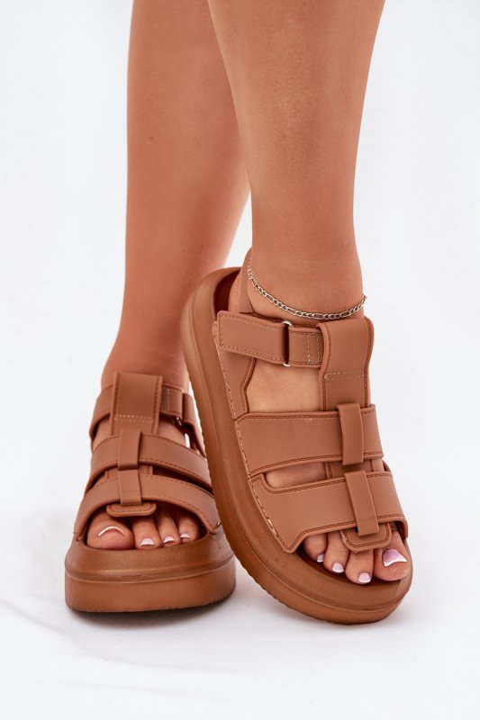 Sandały Model Nitavelia 100-429 Camel - Step in style