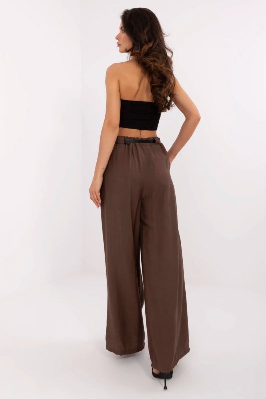 Spodnie Damskie Model MI-SP-A2476.95 Brown - Italy Moda