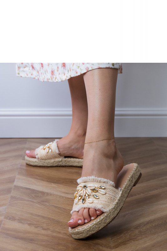 Sandał Klapki Model Morsa X5-373 Beige - PRIMO