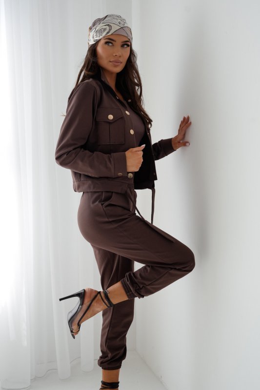 Spodnie Komplet Model Milano 286165627 Brown - LaBalancia