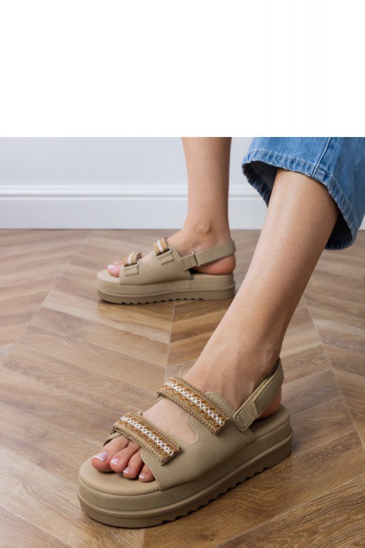 Sandały Model Jenisej PL367 Brown - PRIMO