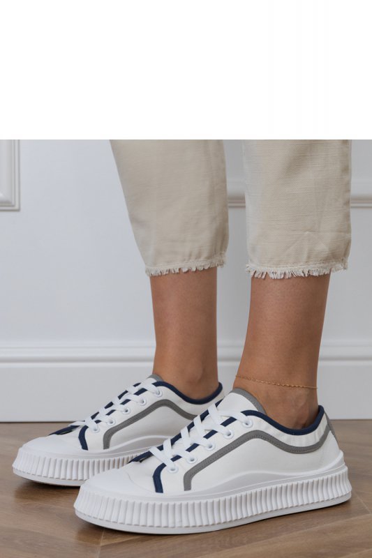 Trampki Model Salis FY-111 White - PRIMO