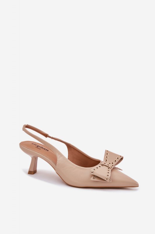 Czółenka Model Folesca QQ-255 Beige - Step in style