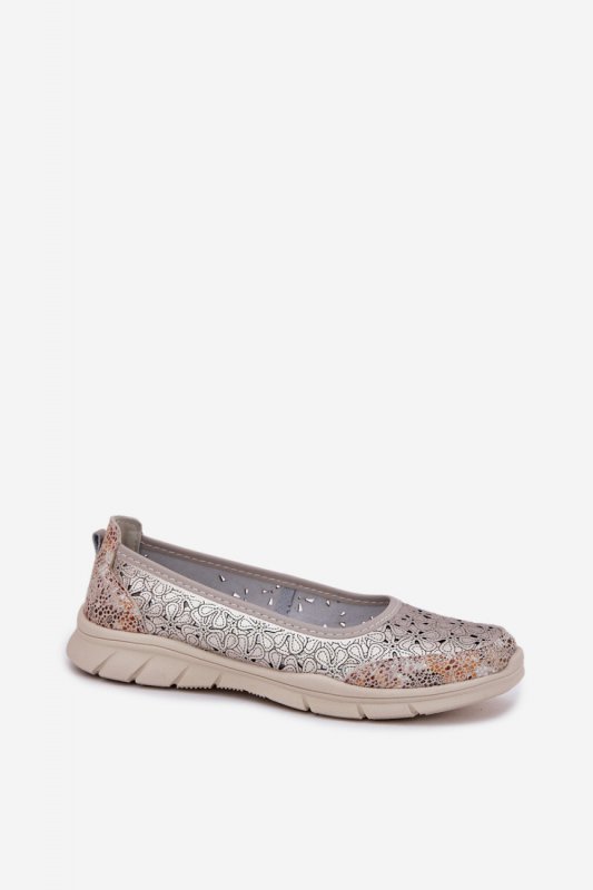Baleriny Model Leaneila 25PB18-8199 Gold - Step in style