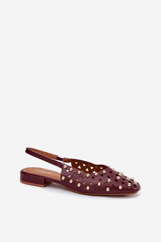 Baleriny Model Nilarisela G471 Bordo - Step in style