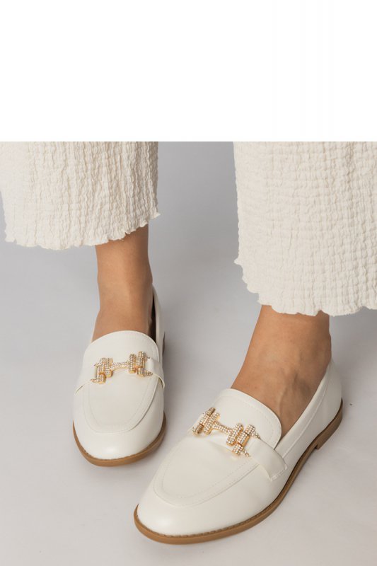 Mokasyny Model Kalinta E5558 White - PRIMO