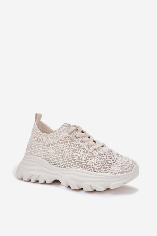 Buty Sportowe Model Jelhiris SF-69 Beige - Step in style