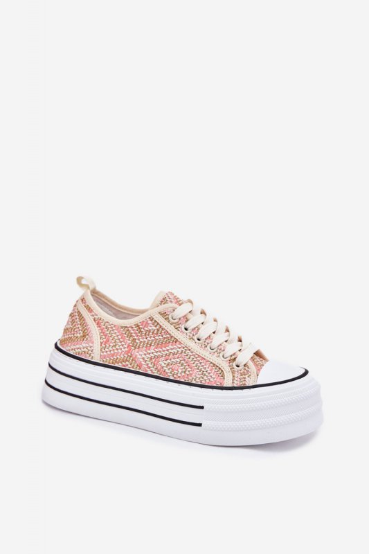 Trampki Model Melina 806-4D Pink - Step in style