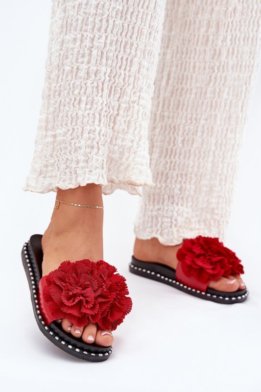 Sandał Klapki Model Elachase M361 Red - Step in style
