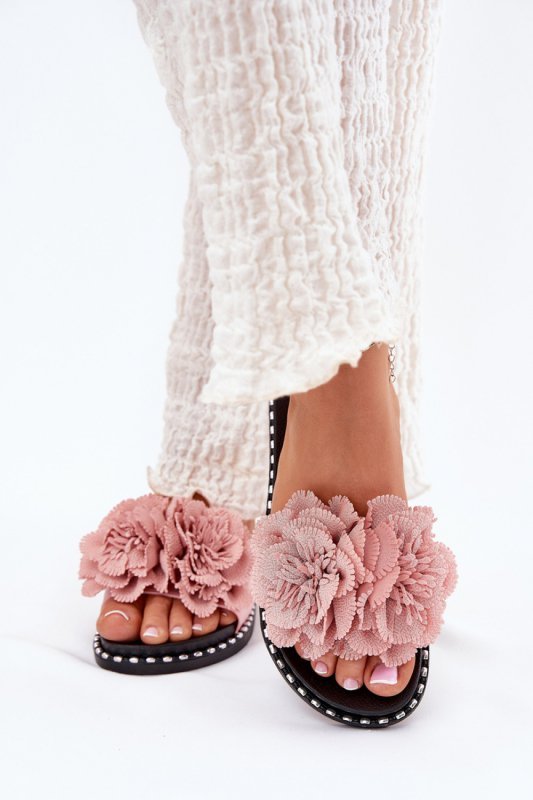 Sandał Klapki Model Elachase M361 Pink - Step in style