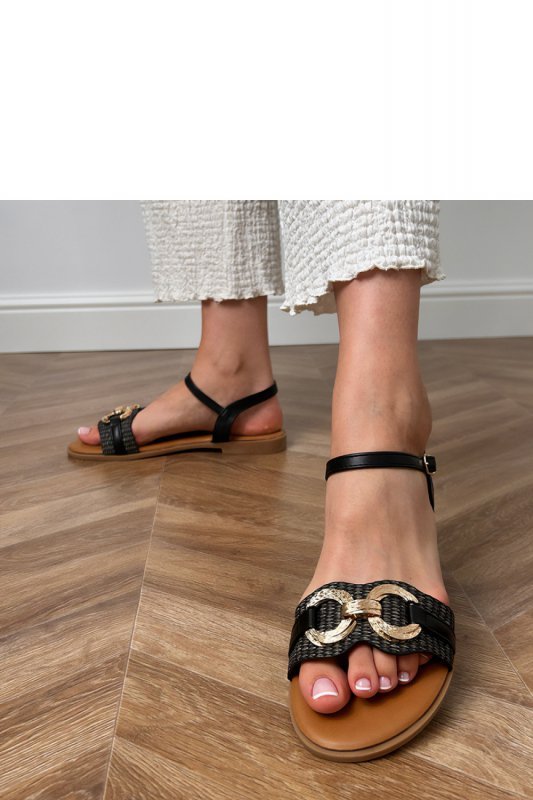 Sandały Model Melona 860-11 Black - PRIMO