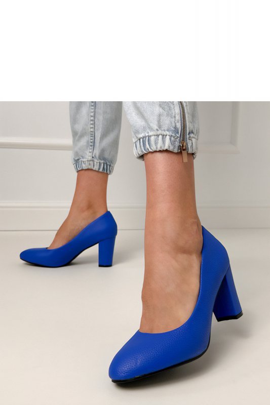 Czółenka Model Elinsi CIC-308 Blue - PRIMO