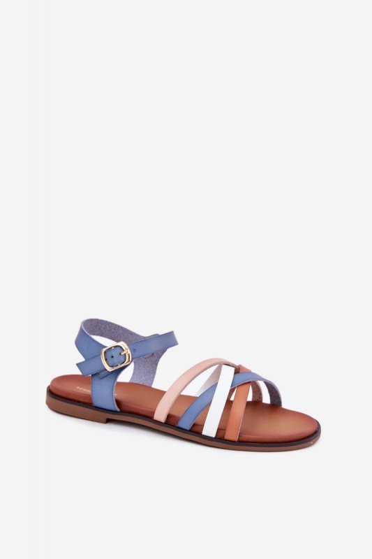 Sandały Model Sergio Leone SK090H Blue - Step in style