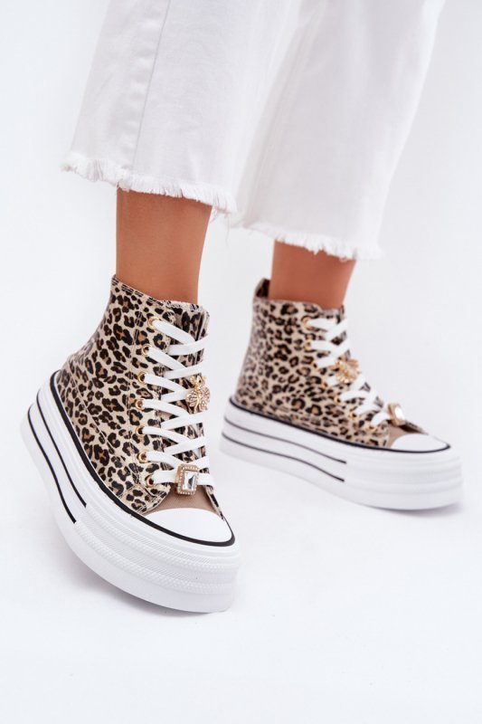 Trampki Model Olivana 814-4C Panterka - Step in style
