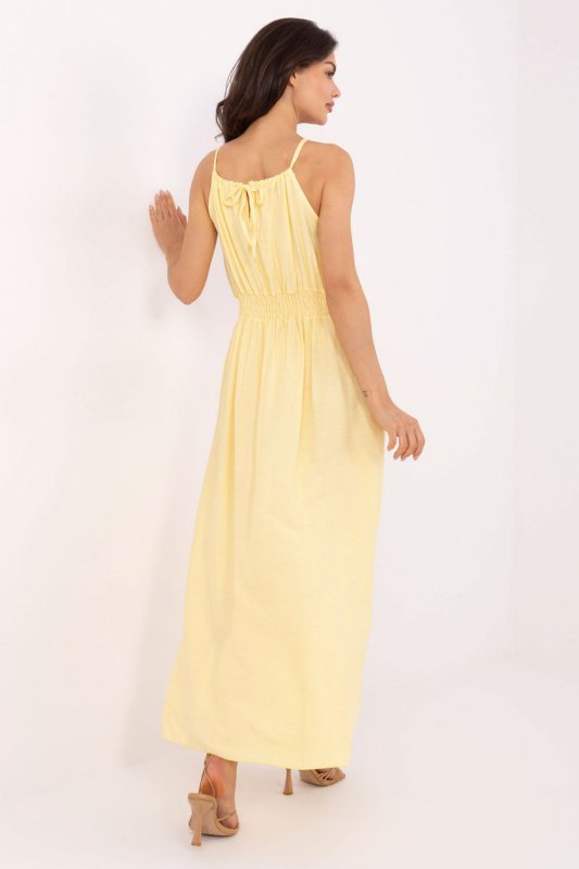 Sukienka Model MI-SK-A1845.95 Light Yellow - Italy Moda