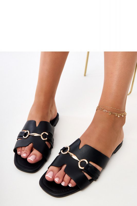 Sandał Klapki Model Elamisa 221-5 Black - PRIMO