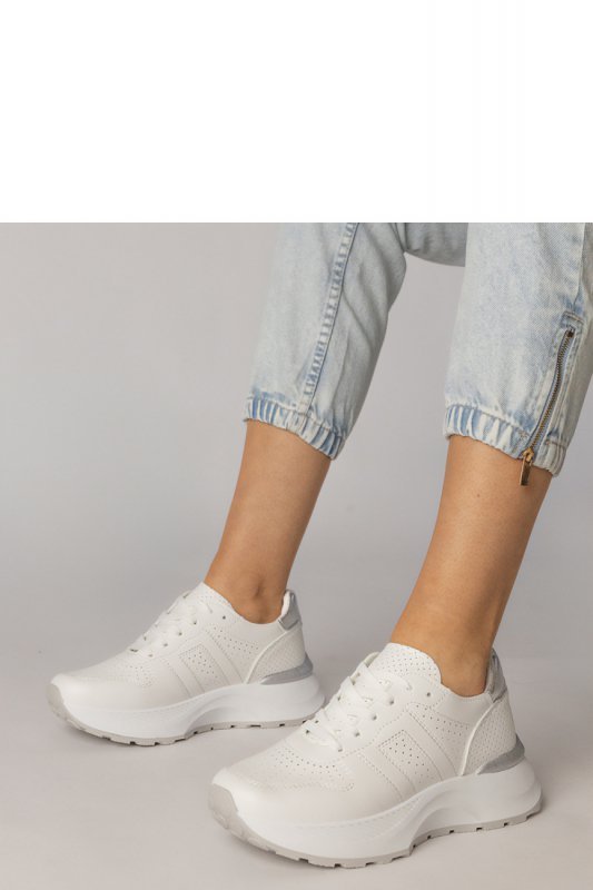 Buty Sportowe Model Lenkuta L993 White - PRIMO
