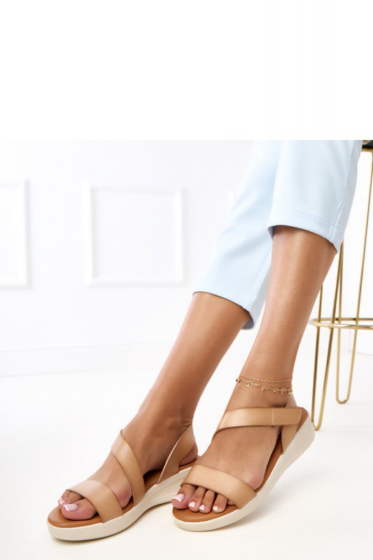 Sandały Model Verkado QQ-391 Beige - PRIMO