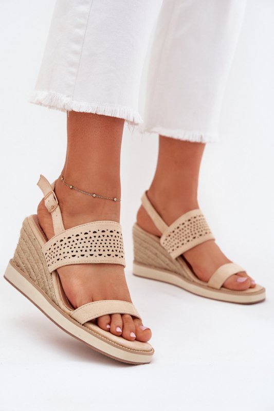 Sandały Model Zolira 7210 Beige - Step in style