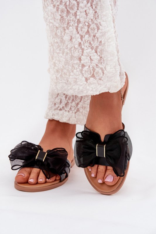 Sandał Klapki Model Tanira 2709-1 Black - Step in style