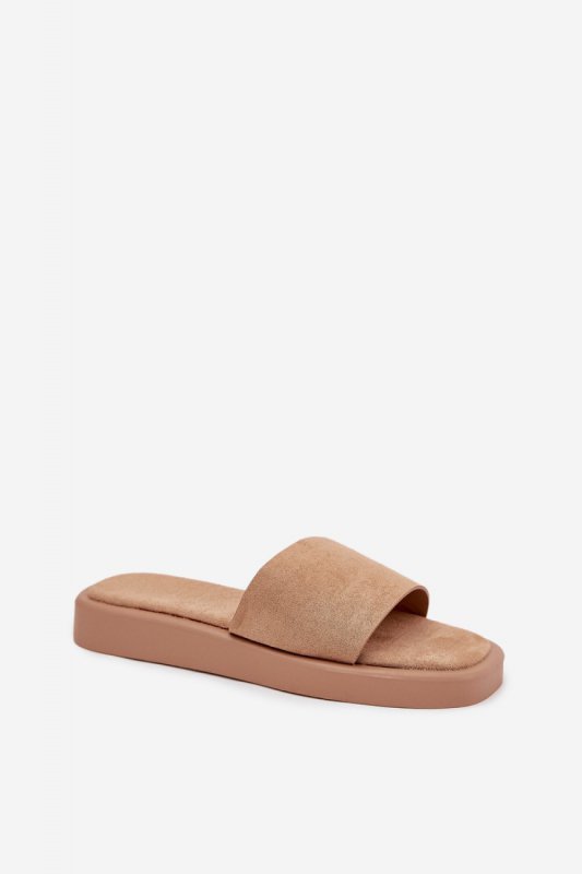 Sandał Klapki Model Jorina 5178 Dark Beige - Step in style