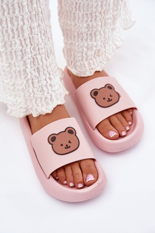 Sandał Klapki Model Lalon WS-10 Pink - Step in style