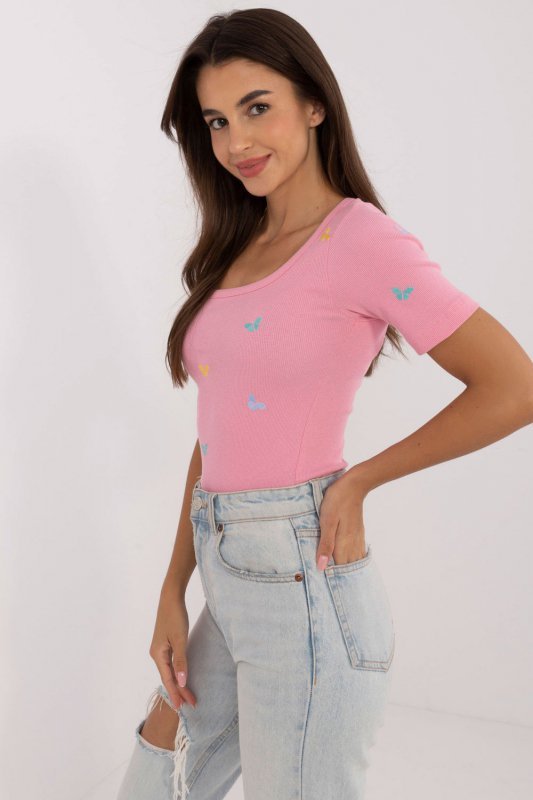 Bluzka Model FN-BZ-4713.31P Pink - Factory Price