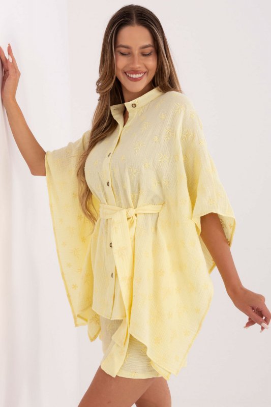 Spodnie Komplet MOdel LK-KMPL-510072.68 Light Yellow - Lakerta