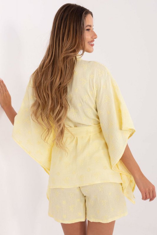 Spodnie Komplet MOdel LK-KMPL-510072.68 Light Yellow - Lakerta