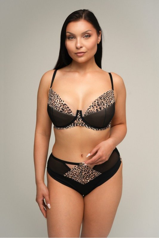Biustonosz push up Biustonosz Push-up Model 2208 Panterka - Ava