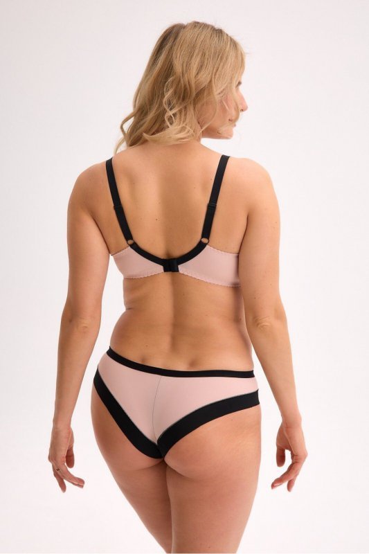 Biustonosz Soft Model 1328 Black/Beige - Gaia