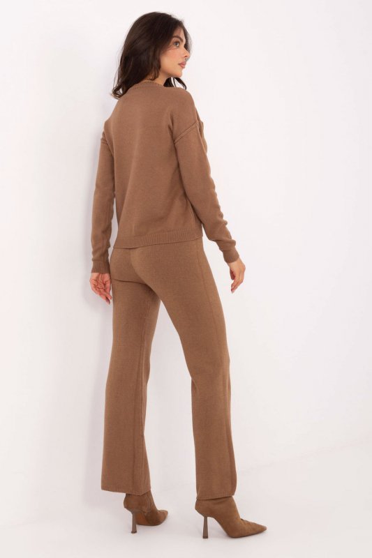 Spodnie Komplet Model IT-KMPL-98692.57 Camel - Italy Moda