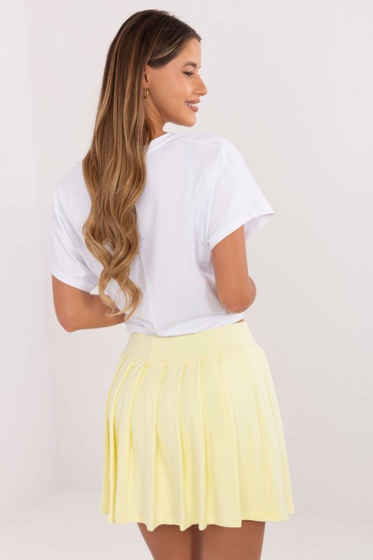 Spódnica Komplet Model RV-KMPL-A774.49 White/Yellow - Relevance
