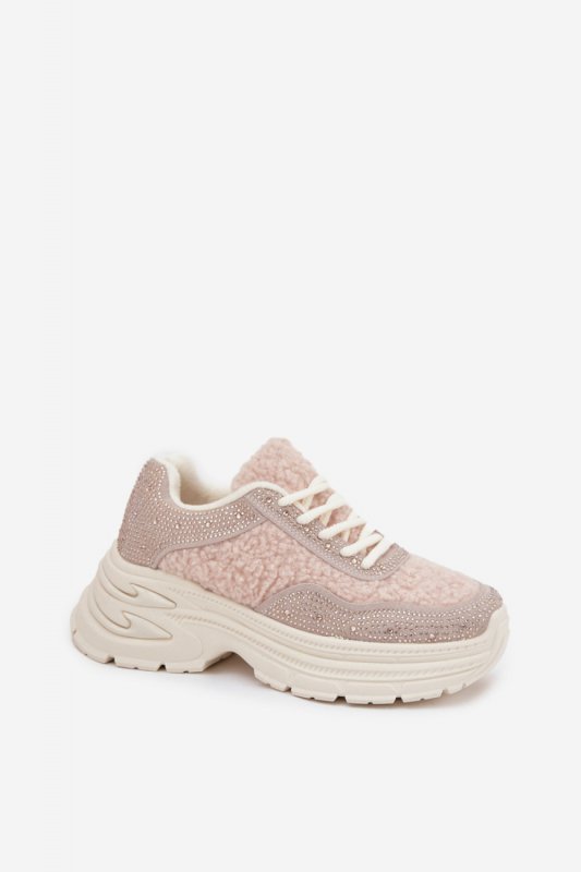 Buty Sportowe Model Zarika BL619P Light Beige - Step in style