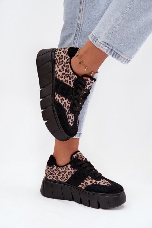 Buty Sportowe Model Vinceza 66841 Panterka Black - Step in style
