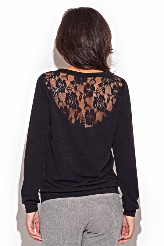 Sweter Damski Model K224 Black - Katrus