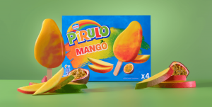 9197 Lody Pirulo MANGO na patyku 70 ml x36 NOWOŚĆ!!