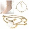 BRACELET GOLD CELEBRITY NEREZOVÁ OCEL