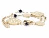 BRACELET GOLD CELEBRITY NEREZOVÁ OCEL