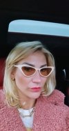 4996 Damskie okulary przeciwsłoneczne kocie ozdobne