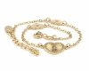 BRACELET GOLD CELEBRITY NEREZOVÁ OCEL