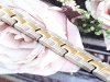BRACELET GOLD CELEBRITY NEREZOVÁ OCEL