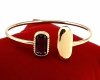 BRACELET GOLD CELEBRITY NEREZOVÁ OCEL