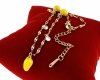 BRACELET GOLD CELEBRITY NEREZOVÁ OCEL