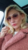 4973 Damskie okulary przeciwsłoneczne kocie ozdobne