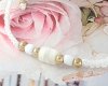 GOLDENES ARMBAND MIT EDELSTAHL
