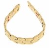ARMBAND GOLD CELEBRITY EDELSTAHL