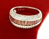 Goldring 18,60 mm. vergoldete Verlobung Xuping